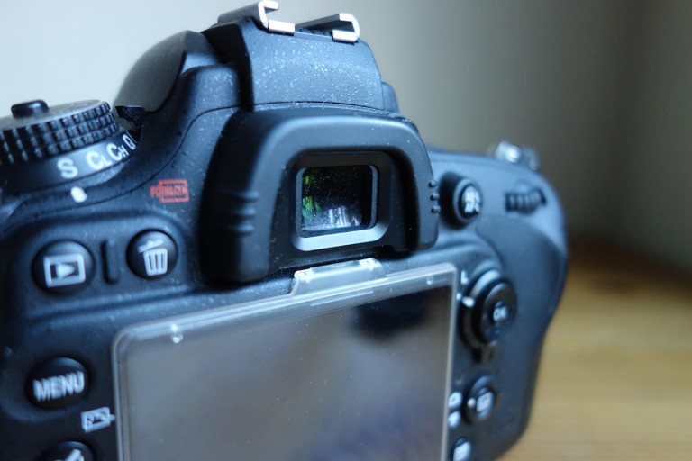 Nikon D600 角窓ファインダー