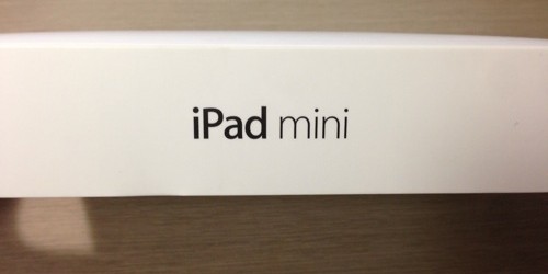iPad miniは別にいらないと思ってたけど気づいたら買ってた。