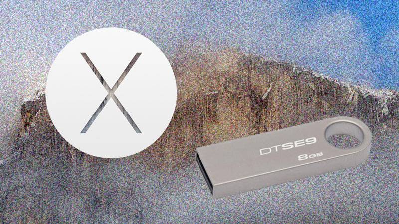 OS X Yosemite インストールディスク