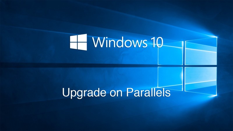 Parallels DesktopのWindows 8.1をWindows 10へアップグレードした