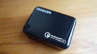Quick Charge 2.0対応のOmakerのUSB充電器、ホントに速いか試してみた