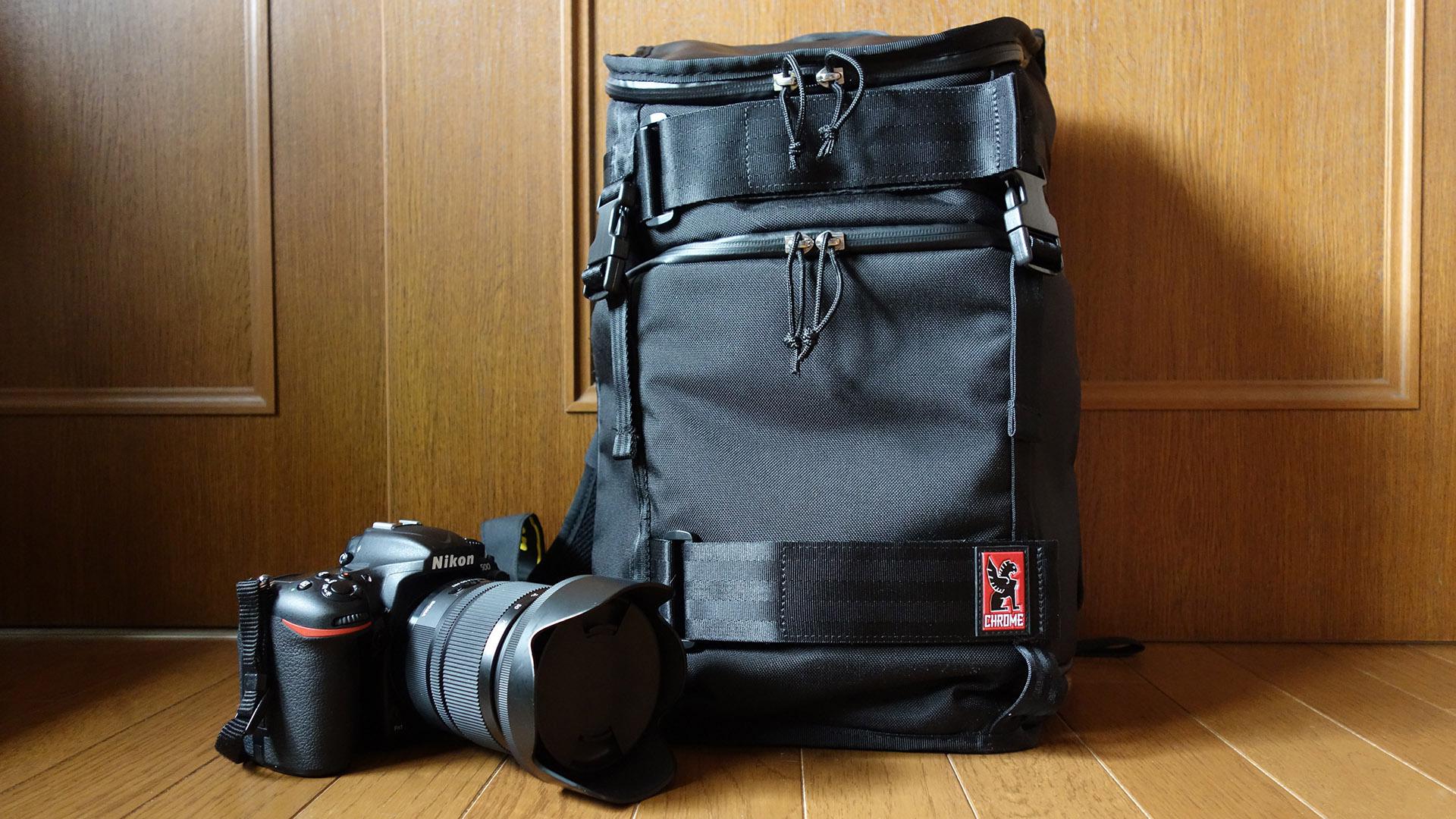 CHROMEのカメラバッグ「NIKO PACK」をレビュー 普段の荷物＋一眼レフ2 