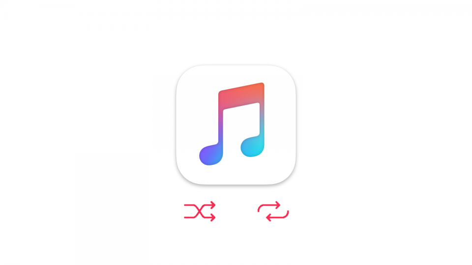 iOS 10 ミュージック　リピート シャッフル 方法