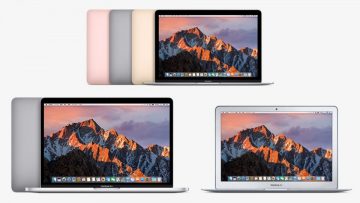 新型MacBook Pro、MacBook、MacBook Airのスペック比較
