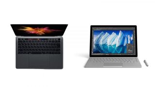 新型MacBookと新型Surface Bookのスペックを比較！