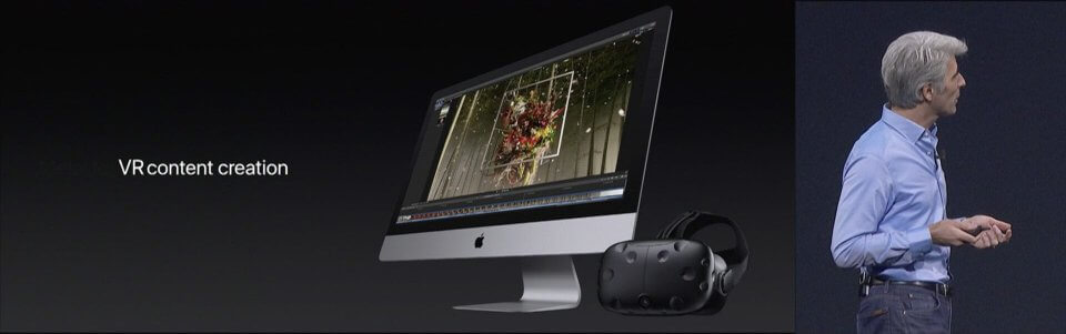 Apple WWDC 2017 iMac VR