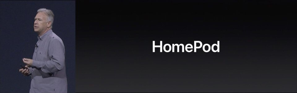 Apple WWDC 2017 HomePod