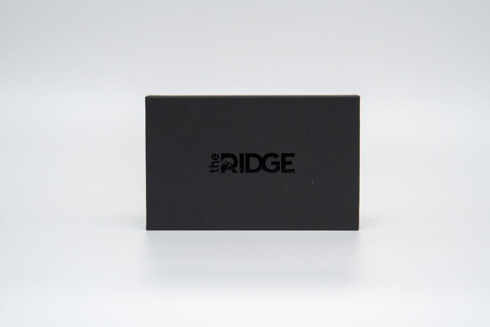 the RIDGE （ザ リッジ）化粧箱