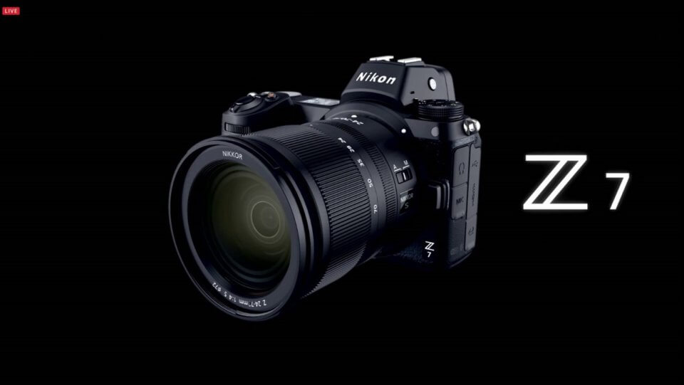 Nikon Z7発表！ニコン初のフルサイズミラーレスカメラ、価格は44万円で9月下旬発売
