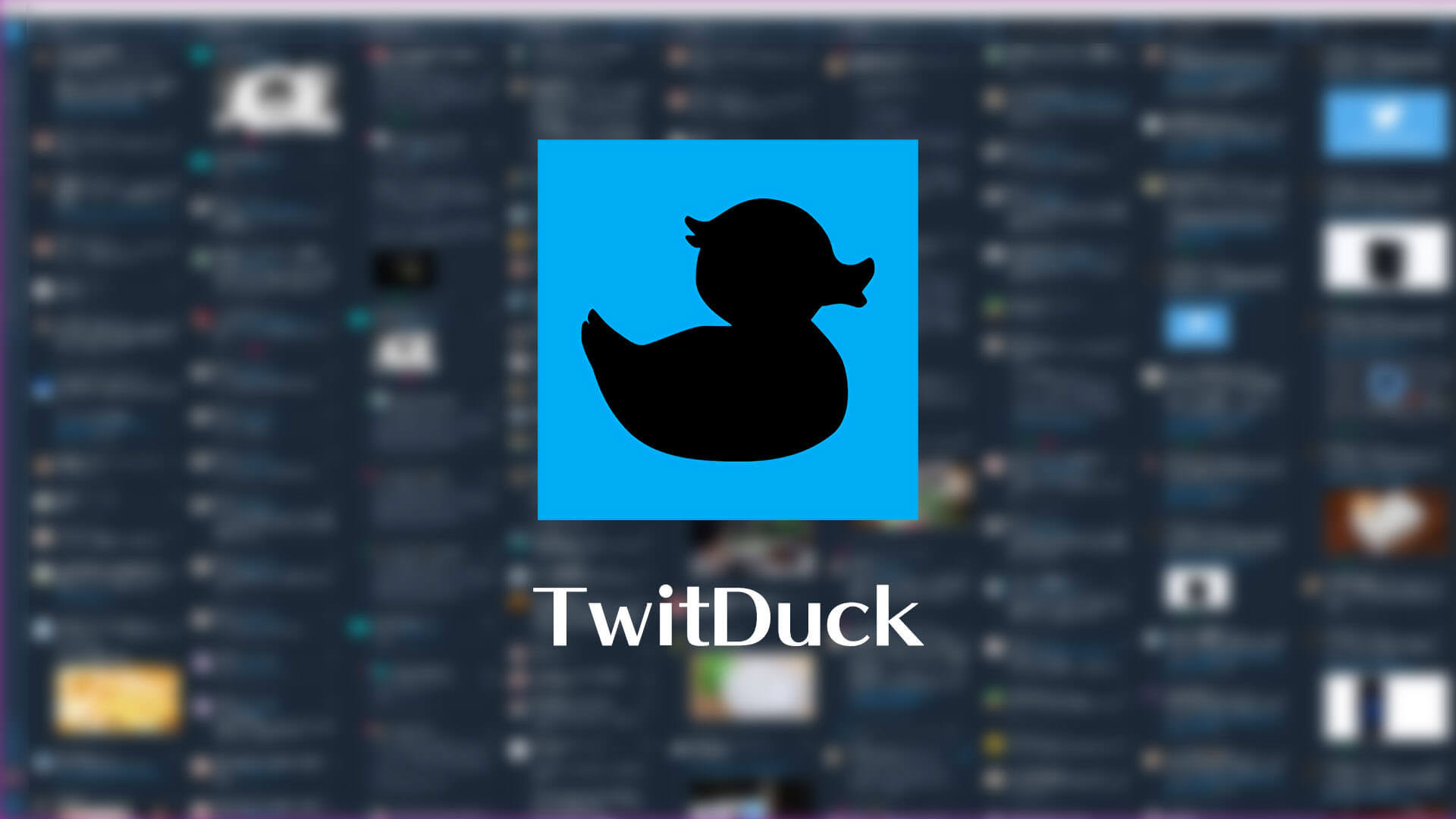 Web版のTweetdeckを表示するだけのアプリ「TwitDuck」がシンプルでよい