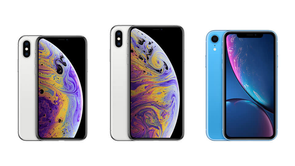 iPhone XS・iPhone XS Max・iPhone XRのスペック、価格比較