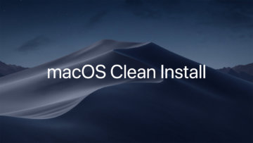 USBメモリなどの外部メディアに作成したインストールディスクを使ってmacOSをクリーンインストールする方法