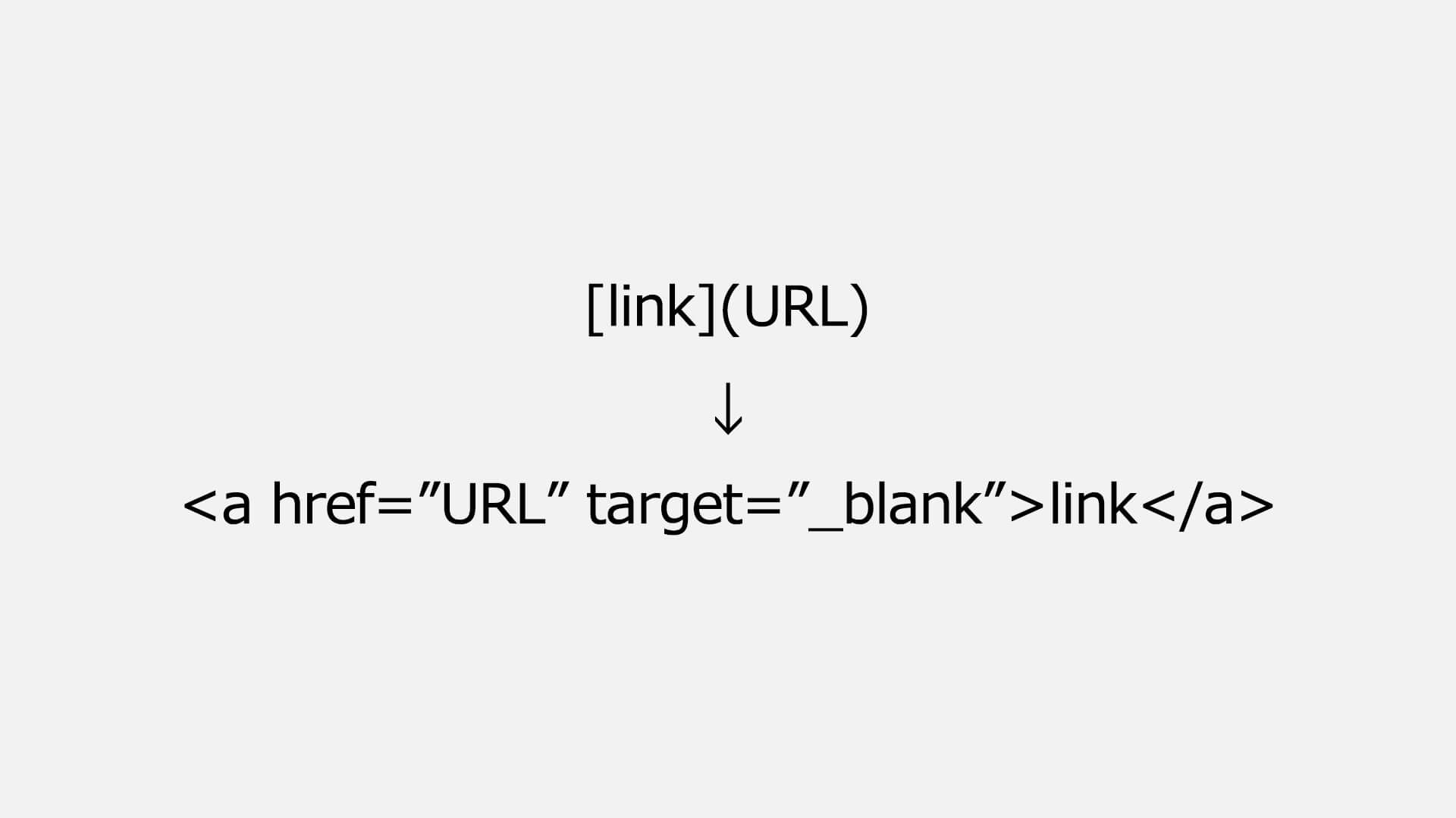 【WordPress】Markdown記法でリンクをtarget=”_blank”にする方法