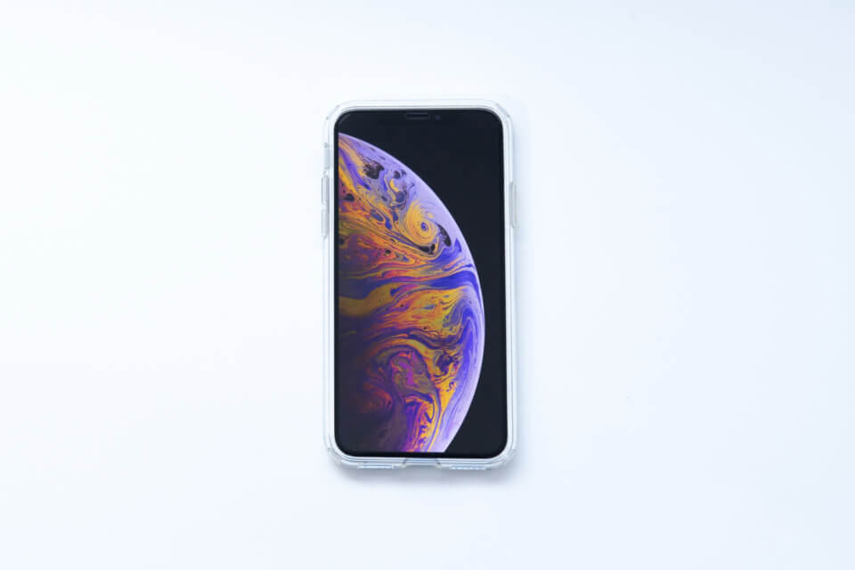 iPhone XS リキッド・クリスタル 前面