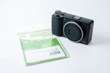ミヤビックスの GR III 用保護フィルム「OverLay Brilliant」を試す