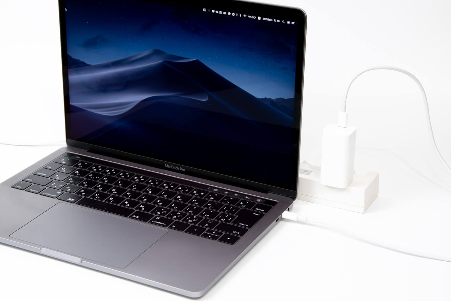 Innergie PowerGear 60C で 13インチ MacBook Pro を充電する