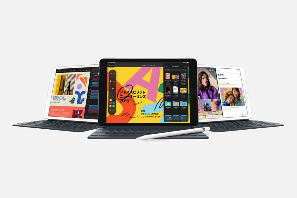 Apple、4万円で買える10.2インチディスプレイの第7世代iPadを発表