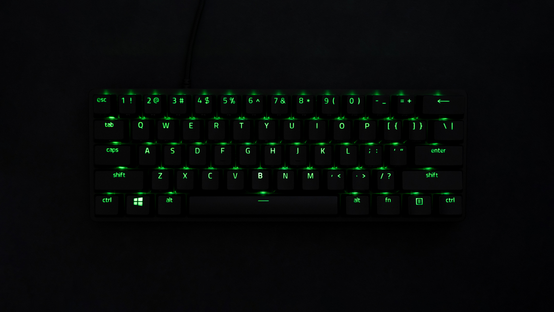 Razer Huntsman Mini レビュー。高品質で満足度の高い60%ゲーミングキーボード