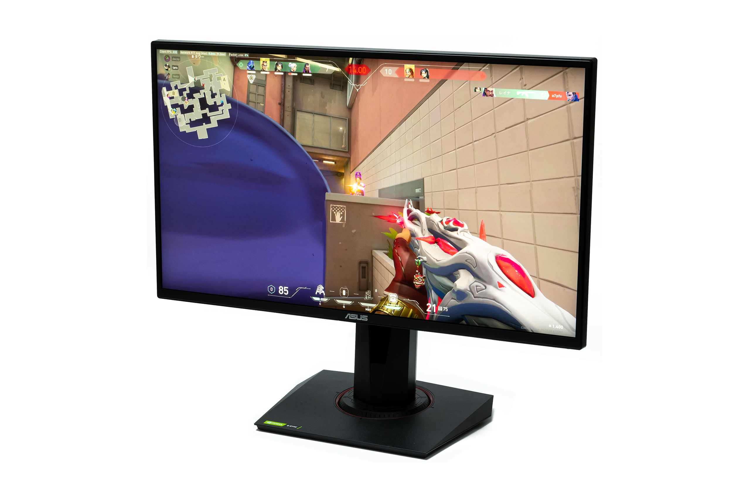 ゲーミングモニター 165hz VG258QR 0.5ms ASUS - 周辺機器