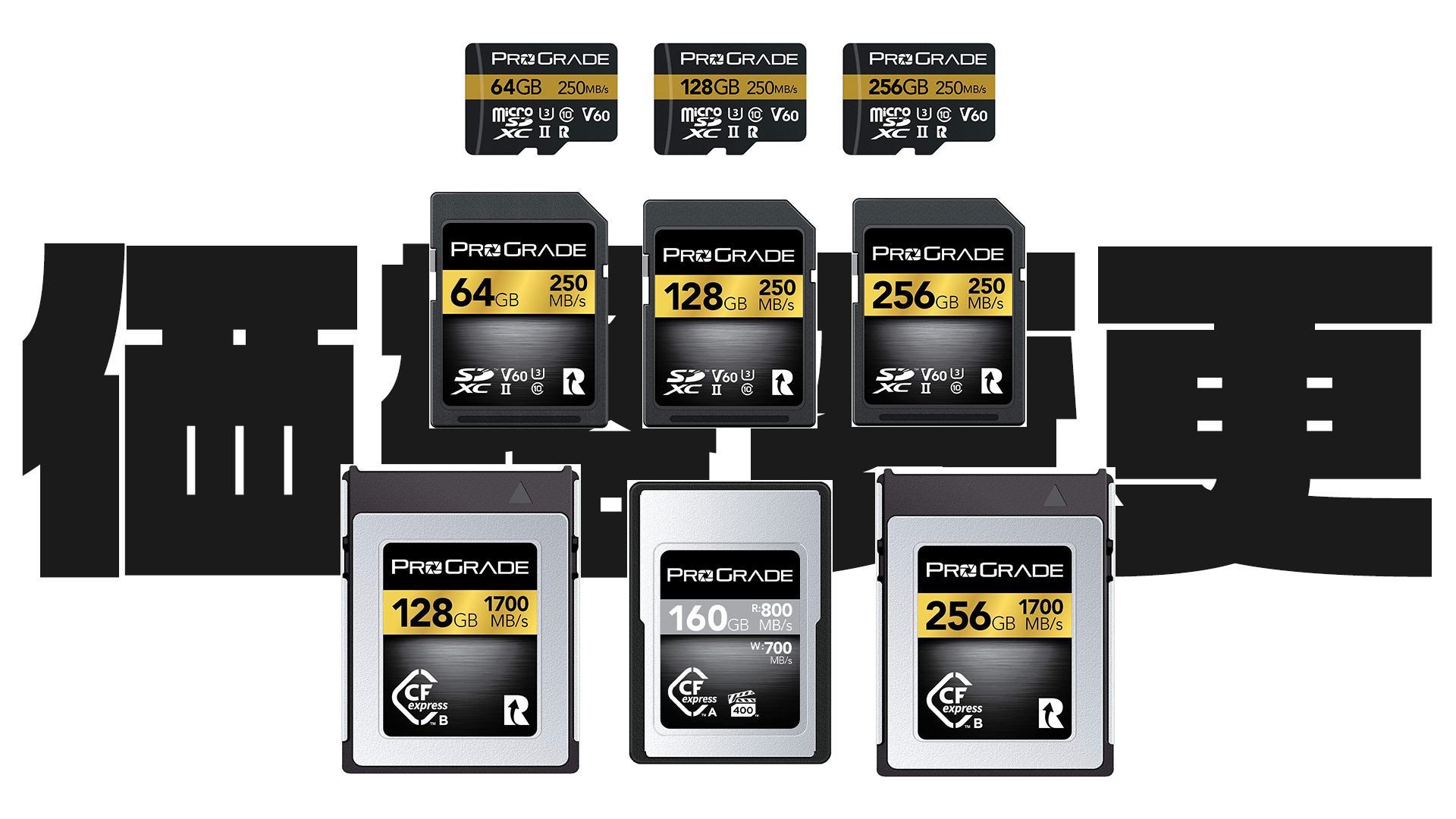 ProGrade Digitalがメモリーカードとカードリーダーの価格を変更。CFexpress Type-B GOLD 128/256GBは大幅値下げ