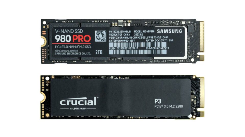 Samsung 980 PRO 2TBとCrucial P3 4TBでメインPCのSSDをアップグレードした