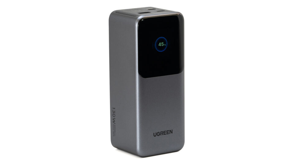 UGREEN Nexode モバイルバッテリー 20000mAh 130W レビュー：ディスプレイ表示が便利な大容量・高出力モデル